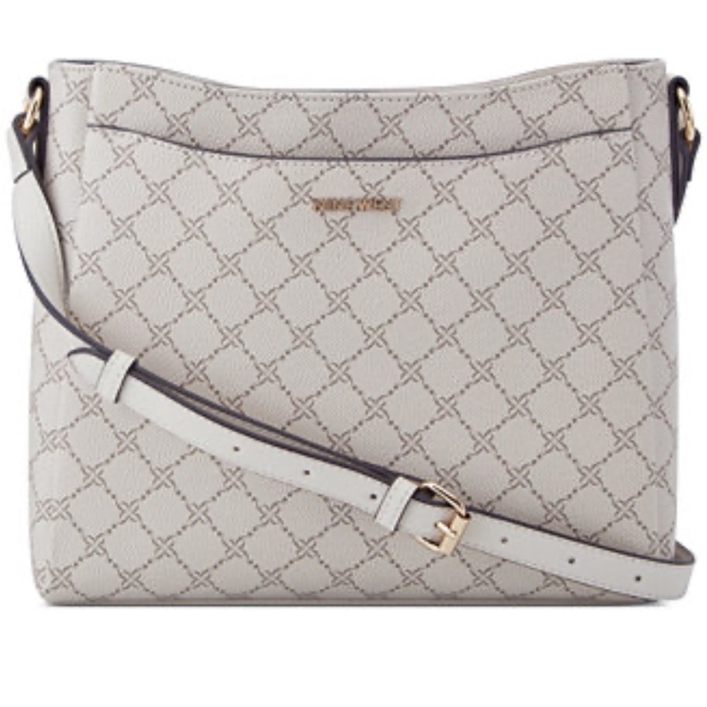 Nine West Crossbody Bag - Cream and Gold - Picture 1 of 6
